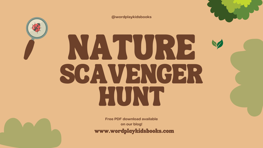 Get Outside! Free Printable Nature Scavenger Hunt from Wordplay Kids' Books