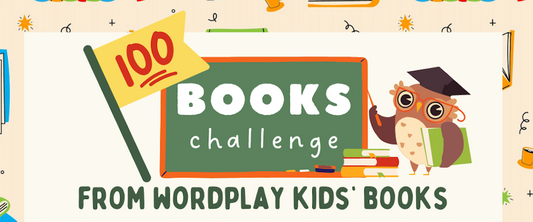 100 Books Challenge from Wordplay Kids' Books: Free PDF Download!