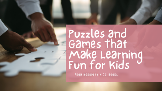 Puzzles and Games That Make Learning Fun for Kids from Wordplay Kids' Books