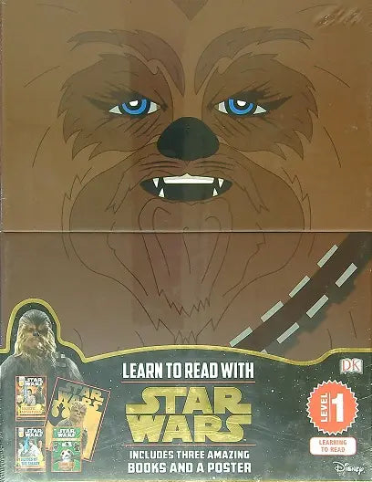 Learn to Read With Star Wars (Level 1, Includes 3 Amazing Books and a Poster)